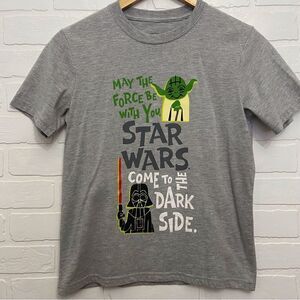 STAR Wars tee Yoda Dart Vader medium